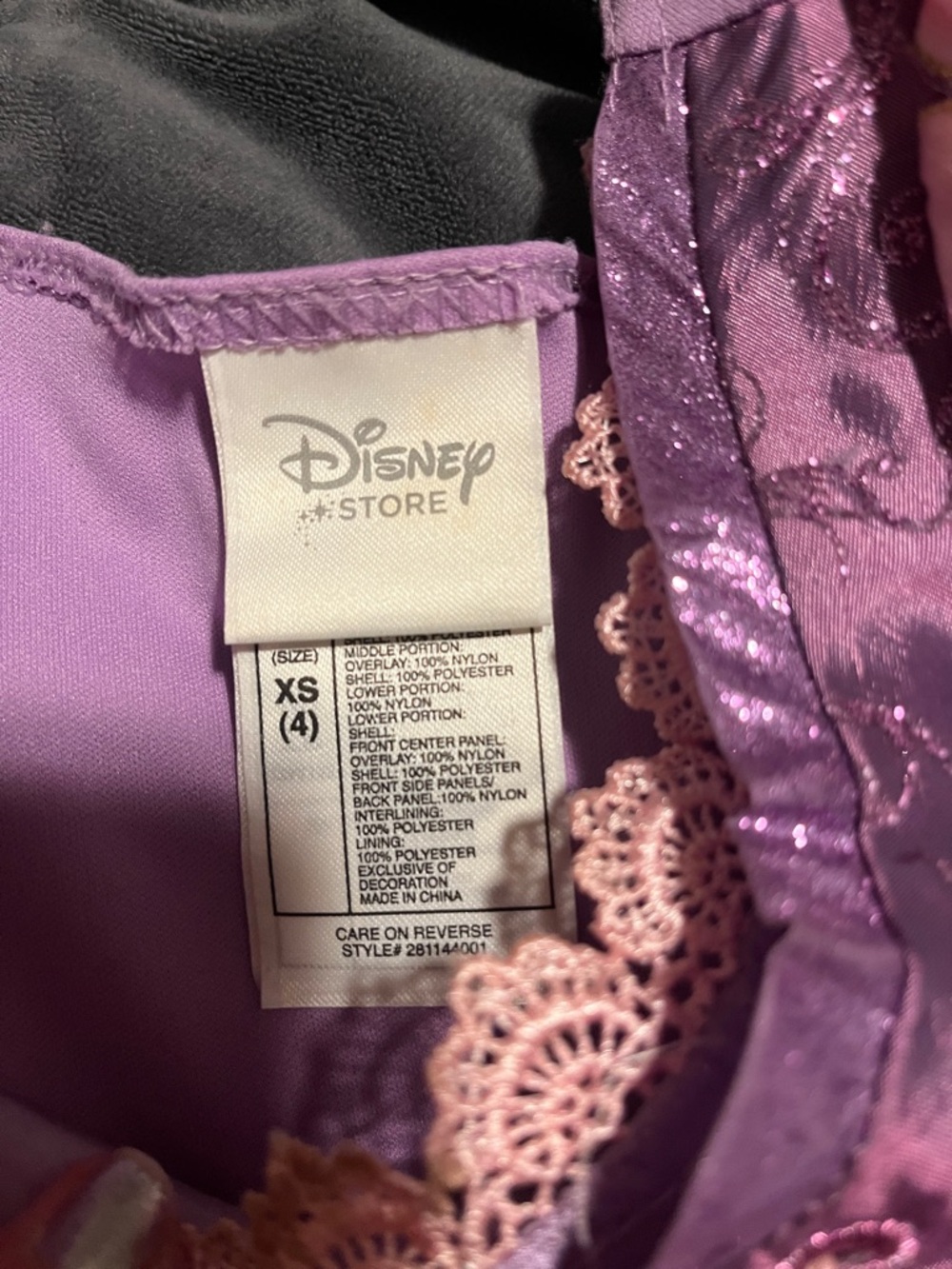 Disney Purple Shimmer Rapunzel Princess Dress - Picture 2 of 7